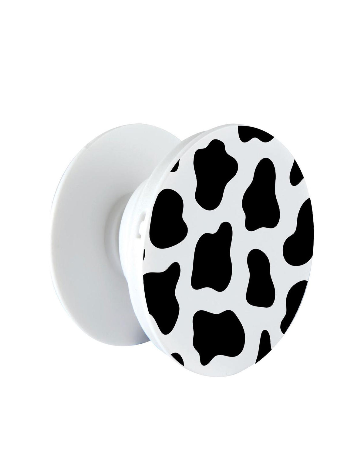 Cow print Black Phone Grip - thefonecasecompany