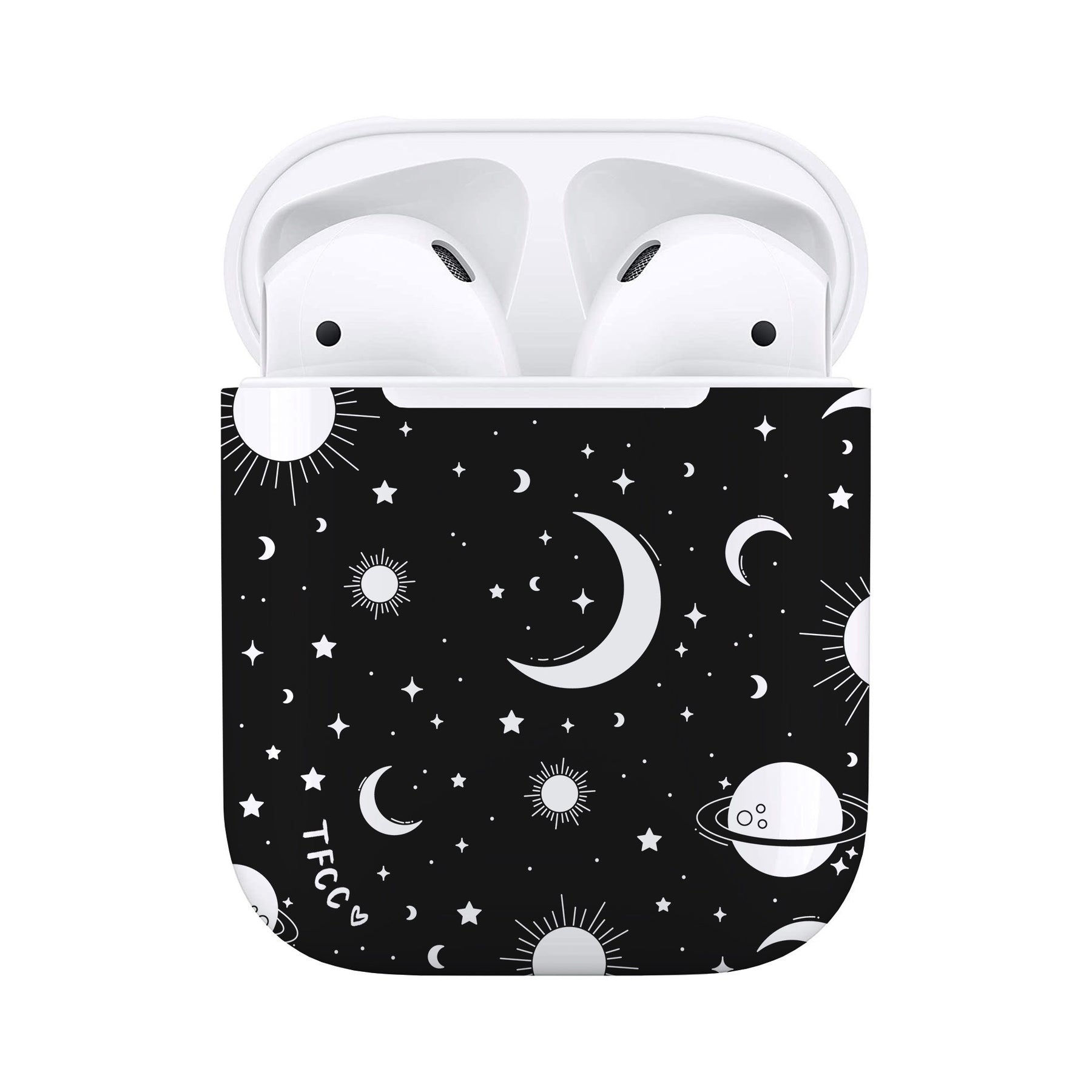 Stars and Moon Celestial AirPods Case - thefonecasecompany