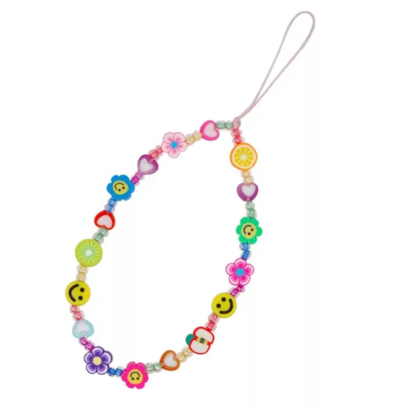 Flower Power Phone Charm Strap - thefonecasecompany