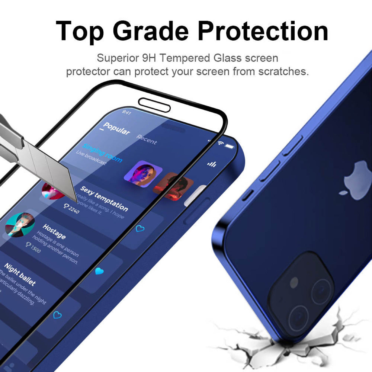 GLASS SCREEN PROTECTOR - thefonecasecompany
