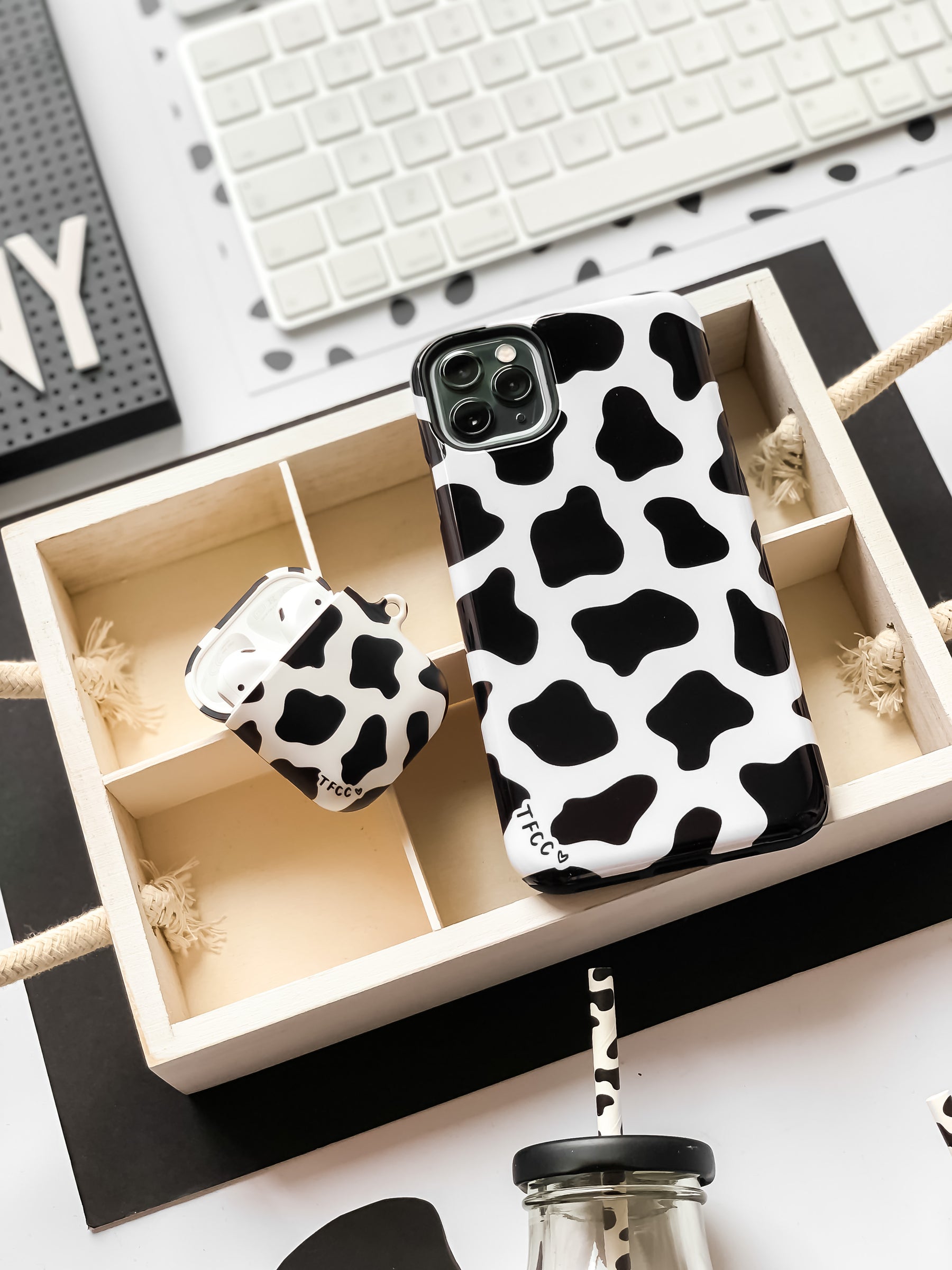 COW PRINT CASE - thefonecasecompany