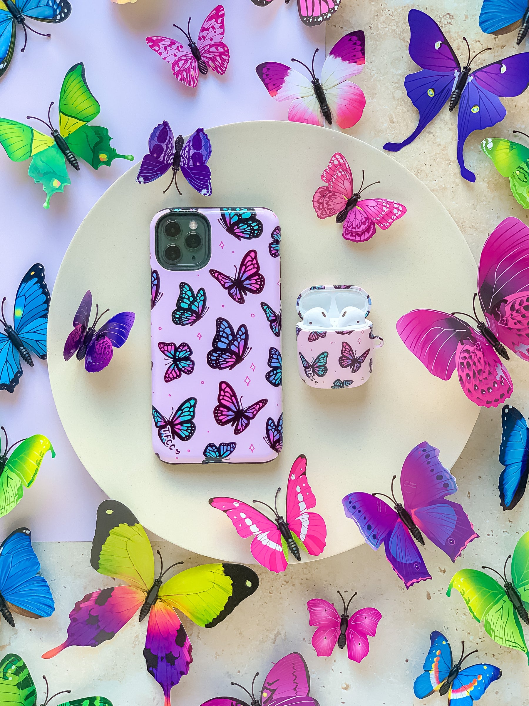 Butterfly AirPods Case - thefonecasecompany
