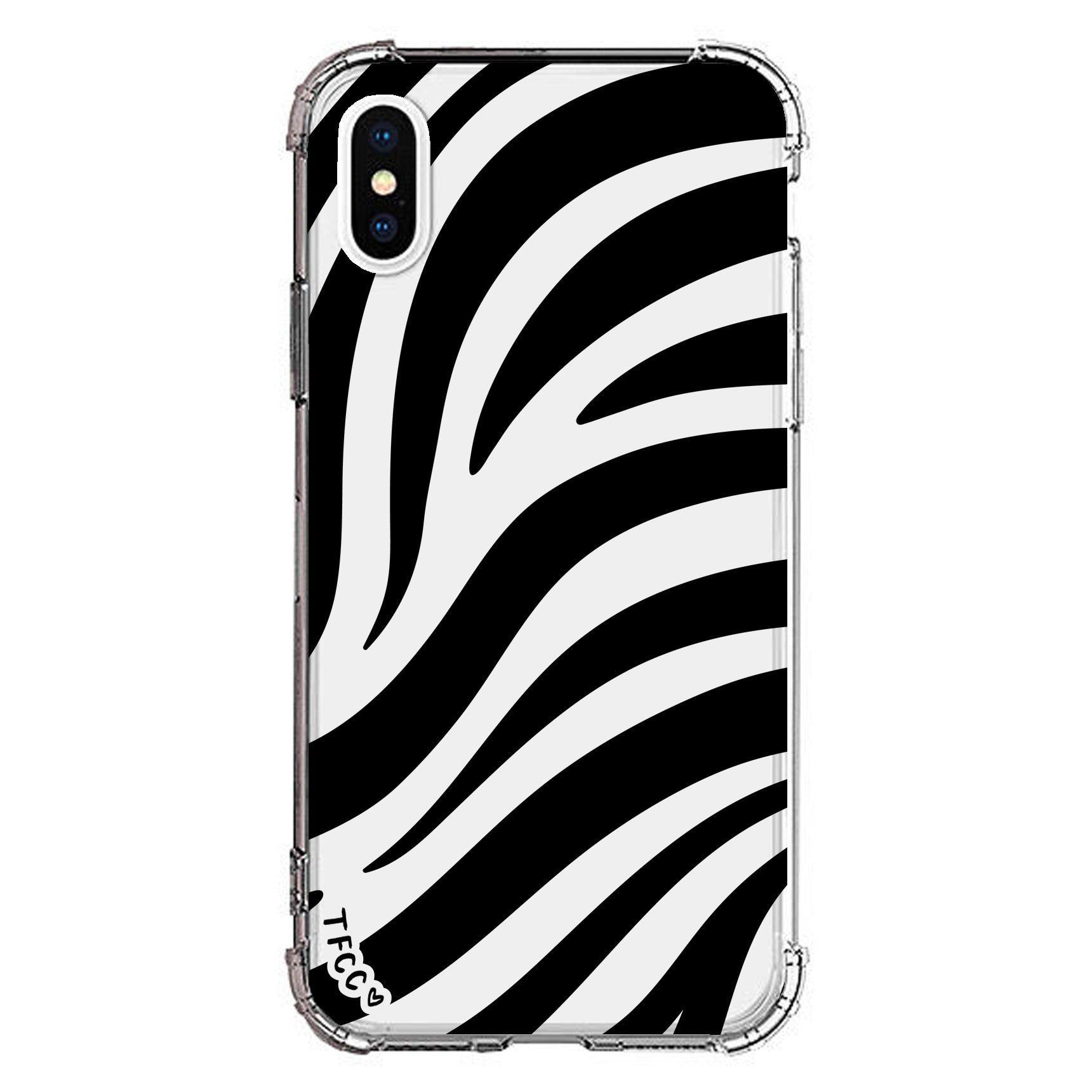 ZEBRA CLEAR CASE - thefonecasecompany
