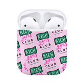 Rich Girls Club AirPods Case - thefonecasecompany
