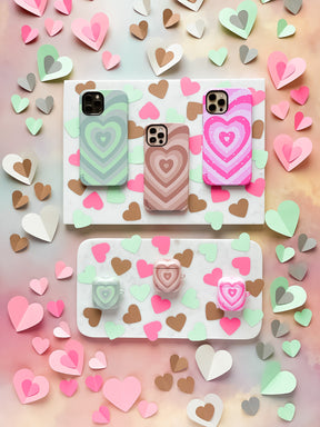 Pink Heart Case - thefonecasecompany