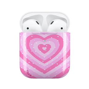 Pink Heart AirPods Case - thefonecasecompany