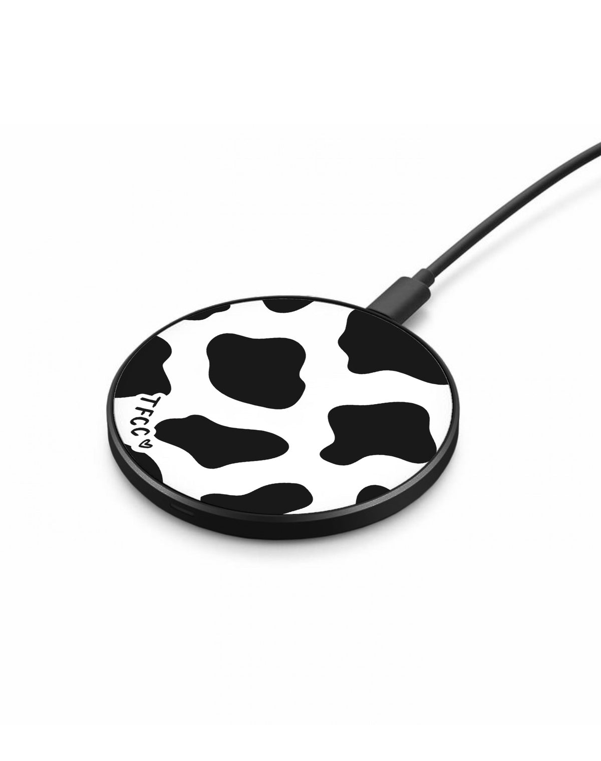 Cow Print Wireless Charger - thefonecasecompany