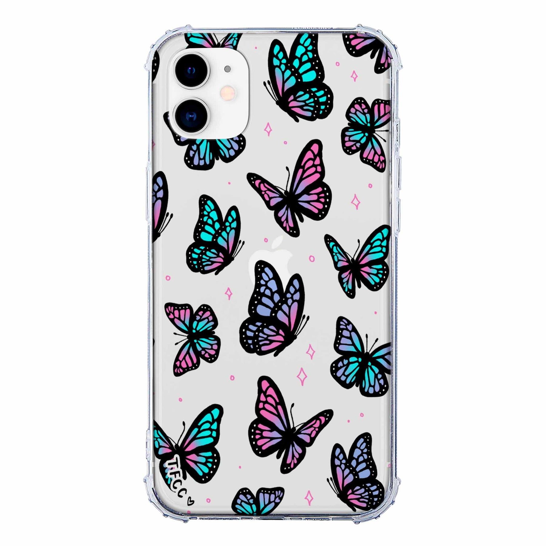 BUTTERFLY CLEAR CASE - thefonecasecompany