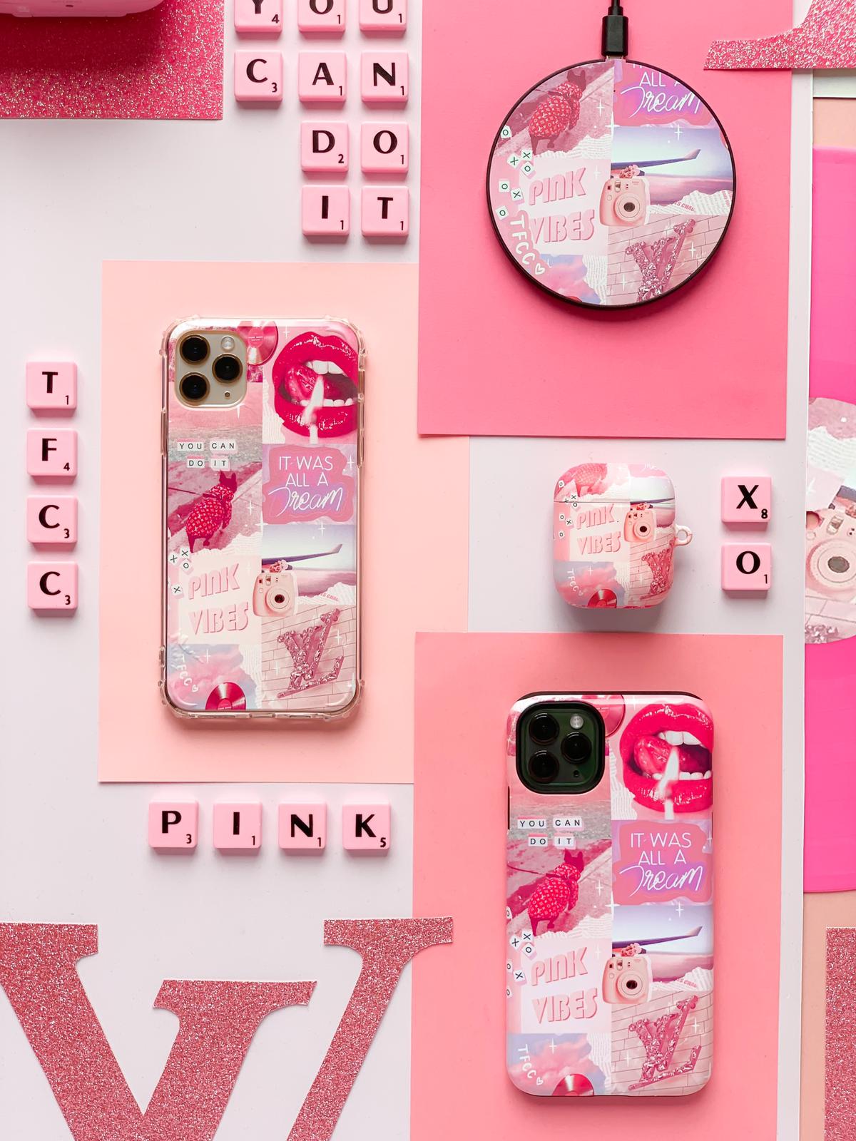PINK COLLAGE CASE - thefonecasecompany