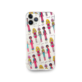 AIN'T YOUR DOLL CLEAR CASE - thefonecasecompany