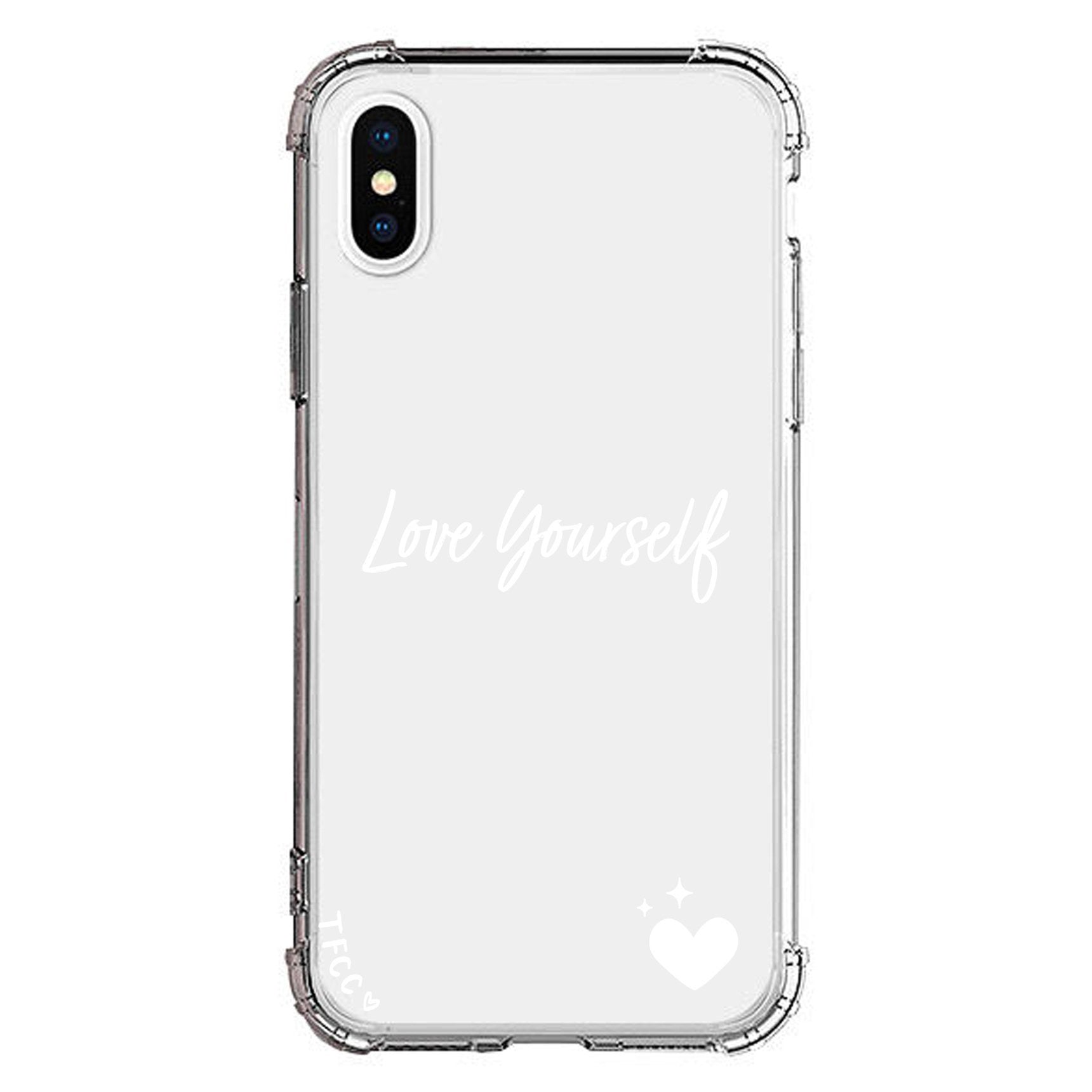 LOVE YOURSELF CLEAR CASE - thefonecasecompany