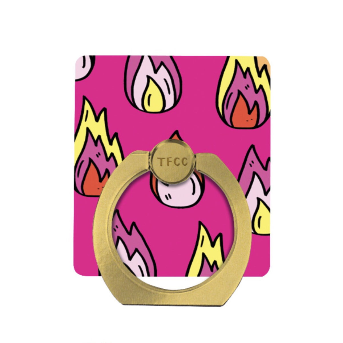 FLAMES PHONE RING HOLDER - thefonecasecompany