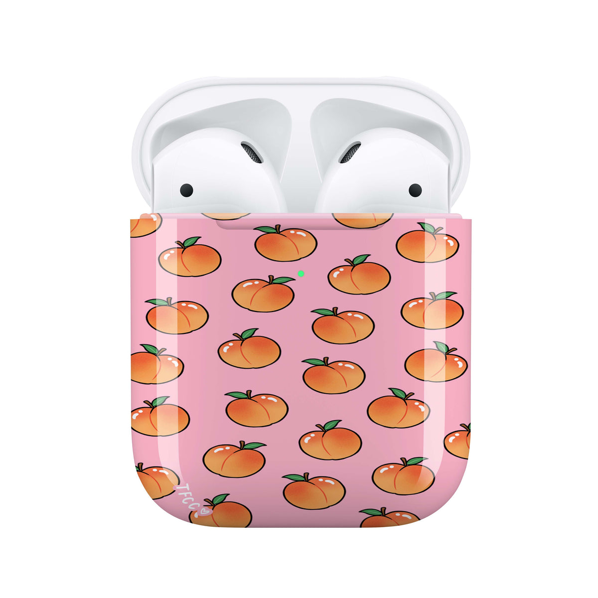 Peach AirPods Case - thefonecasecompany