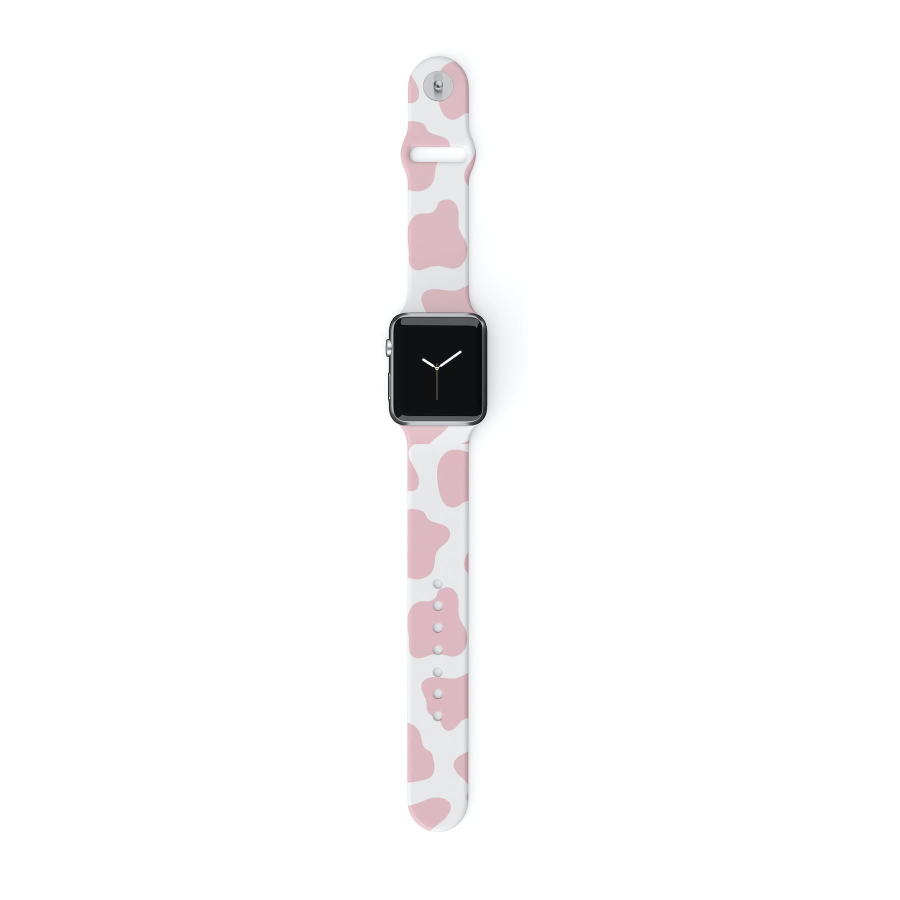 Cow Print Pink Apple Watch Strap - thefonecasecompany