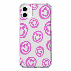 SMILEY FACE CLEAR CASE - thefonecasecompany