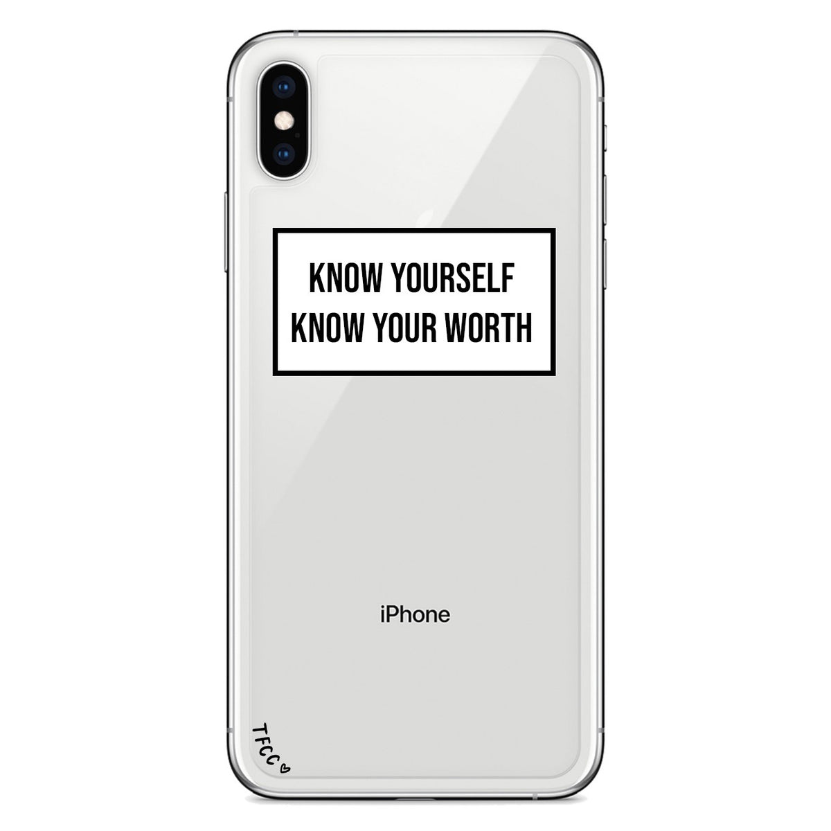 KNOW YOURSELF SLOGAN CASE - thefonecasecompany